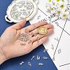 26Pcs 26 Styles Alloy Crystal Rhinestone Connector Charms FIND-CJZ0001-001P-4