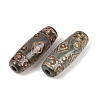 Tibetan Style dZi Beads TDZI-E004-53-2