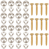 2 Bags Carbon Steel Screw FIND-GF0009-32C-7