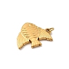 304 Stainless Steel Pendants STAS-B093-11G-11-2
