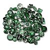 Two Tone Transparent Acrylic Beads OACR-Z041-19-1