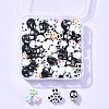 130Pcs 3 Styles Craft Style Acrylic Beads OACR-FS0001-69-7