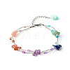 Glass Round Seed Beads Multi-strand Bracelet for Teen Girl Women X1-BJEW-TA00018-1