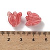 Synthetic Coral Carved Beads BSHE-P034-01C-3