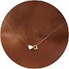 Simple Style Adjustable 316L Surgical Stainless Steel Heart and Initial Pendant Necklaces for Women WG95AEF-17-1