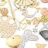 Brass DIY Jewerly Making Findings Kits KK-XCP0001-76-2