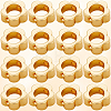 30Pcs Brass Bead Frame KK-SC0006-49-5