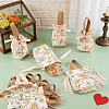 Flower Print Canvas Cloth Wedding Candy Tote Bags ABAG-WH0072-044B-4