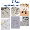 3 Styles 925 Sterling Silver Open Jump Rings STER-UN0001-22B-6