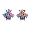 Rainbow Color Alloy Pendants PALLOY-N156-183-NR-2