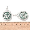 Natural Amazonite Pendants GG-CBA0251-10A-P-3