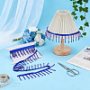 Polyester & Plastic Beaded Trim OCOR-PH0036-44B-4