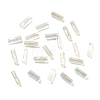 10G Ceylon Glass Twist Bugle Beads SEED-L012-01B-3