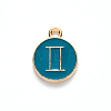 Alloy Enamel Pendants ENAM-S124-01B-05I-2