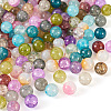  240Pcs 12 Colors Crackle Glass Beads CCG-TA0002-03-3