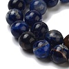 Natural South Africa Sodalite Beads Strands G-S259-35-8mm-6