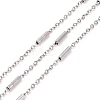 Tarnish Resistant Handmade 304 Stainless Steel Cable Chains CHS-G003-11P-A-3