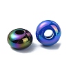 Opaque Acrylic European Beads X-OACR-E033-19-2