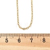 304 Stainless Steel Cable Chain Necklace X-STAS-T040-PJ205-40-2