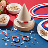 DIY Independence Day Bracelet Making Kit DIY-NB0008-49-4