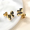 304 Stainless Steel Stud Earrings EJEW-F361-14G-5