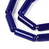Opaque Solid Color Glass Beads Strands X-GLAA-N070-01A-C05-3