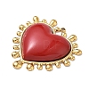 304 Stainless Steel Enamel Big Pendants STAS-P453-10G-2