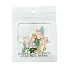 10Pcs 5 Styles Alloy Enamel Pendants FIND-FS0002-32-6
