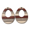 Wenge Wood & Sandalwood & White Ash Pendants WOOD-F013-04-2