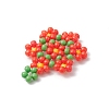 Seed Beads Beaded Charms PALLOY-MZ00417-02-4