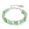 Imitation Austrian Crystal 5301 Bicone Beaded Bracelets for Women BJEW-JB12735-2