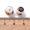 Handmade Millefiori Lampwork Beads LAMP-R003-02B-06-3