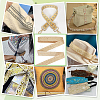 10 Yards Ethnic Style Embroidery Polyester Ribbons OCOR-WH0093-13-6