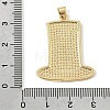 Independence Day Brass Enamel Pendants KK-CBAA41C-16D-G-3