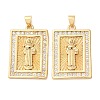 Religion Brass Pendants CU-B197-03G-C-1