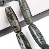 Tibetan Style dZi Agate Beads Strands G-N357-03A-02-1