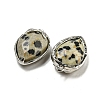Natural Dalmatian Jasper Faceted Pendants G-M431-06P-05-2