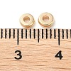 Brass Flat Round Spacer Beads X-KK-M085-A-12G-01-3