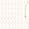50Pcs 304 Stainless Steel Leverback Earring Findings STAS-BBC0011-11-1