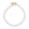 Natural Cultured Freshwater Pearl Beaded Bracelets for Women BJEW-JB13319-02-2