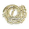 Electroplate Non-magnetic Synthetic Hematite Multi-Strand Links X-G-S352-80B-01-2