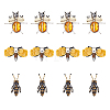 12Pcs 3 Style  Insect Felt Ornament Accessories DIY-HY0001-30-1