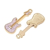 Brass Enamel Pendants KK-CBA4062-01G-2