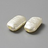 ABS Plastic Imitation Pearl Beads PEAR-WH0004-04-2