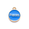 Alloy Enamel Pendants X-ENAM-S124-01B-02H-3