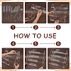 4-Tier Acrylic Display Riser Stands for Cosmetic Jewelry ODIS-UN0001-36A-4