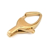316 Stainless Steel Lobster Claw Clasps STAS-C154-02C-G-2