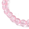 Transparent Plastic Beaded Stretch Bracelets for Children BJEW-JB11507-01-4