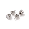 3 Pairs 3 Styles Christmas 304 Stainless Steel Hoop & Studs Earrings Set for Women EJEW-K279-11A-P-3