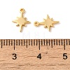 Brass Charms X-KK-F087-01G-01-3